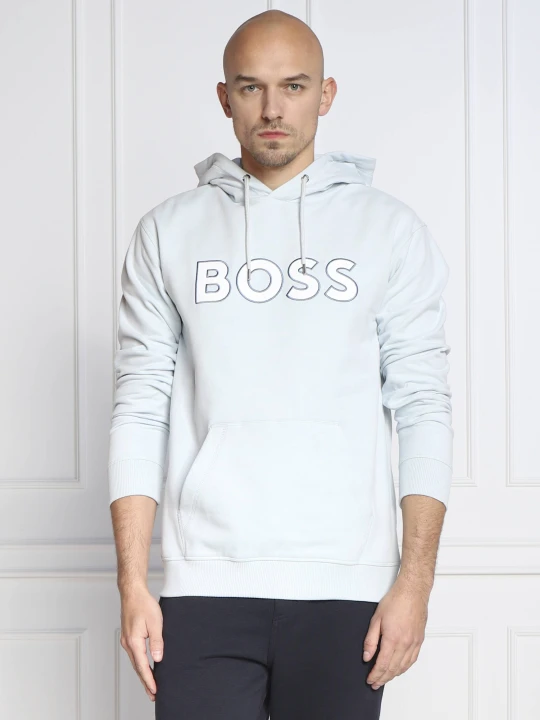 Zdjęcie produktu BOSS ORANGE Bluza Welogox | Regular Fit błękitny