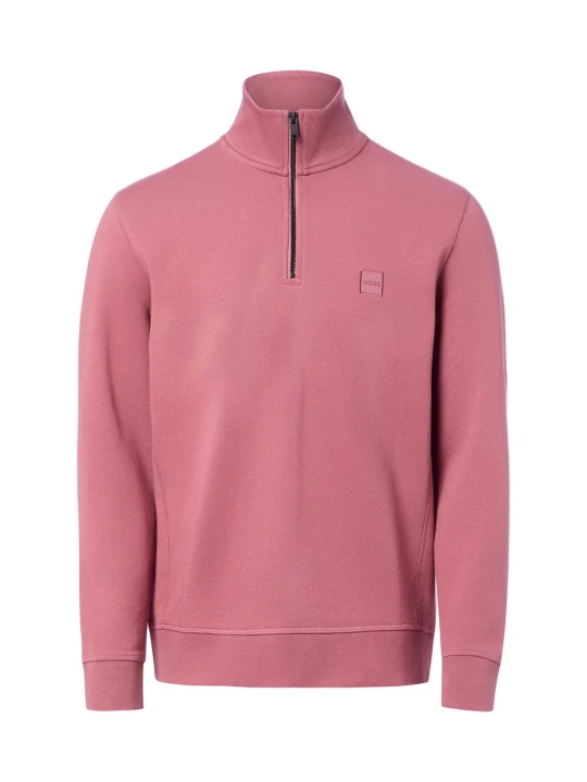 Zdjęcie produktu BOSS Orange bluza z kapturem z dresówki Mężczyźni Bawełna (100%) lila