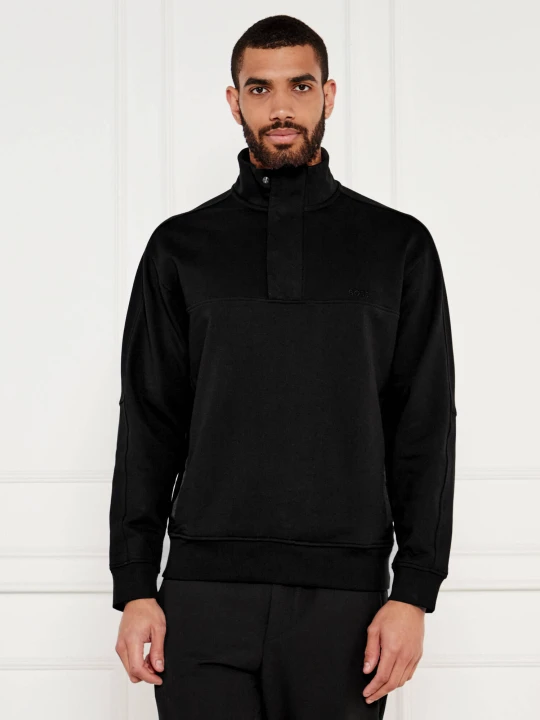 Zdjęcie produktu BOSS ORANGE Bluza Ze_work | Regular Fit czarny