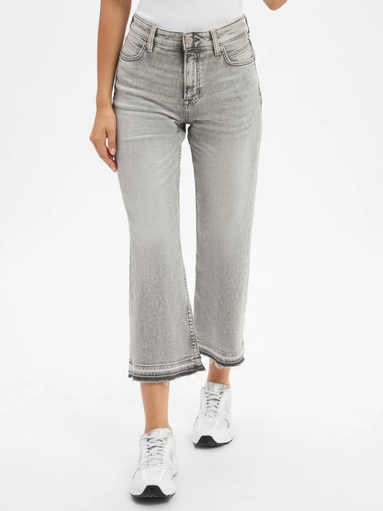 Zdjęcie produktu BOSS Orange Dżinsy Soft Kick Flare Kobiety Jeansy szary