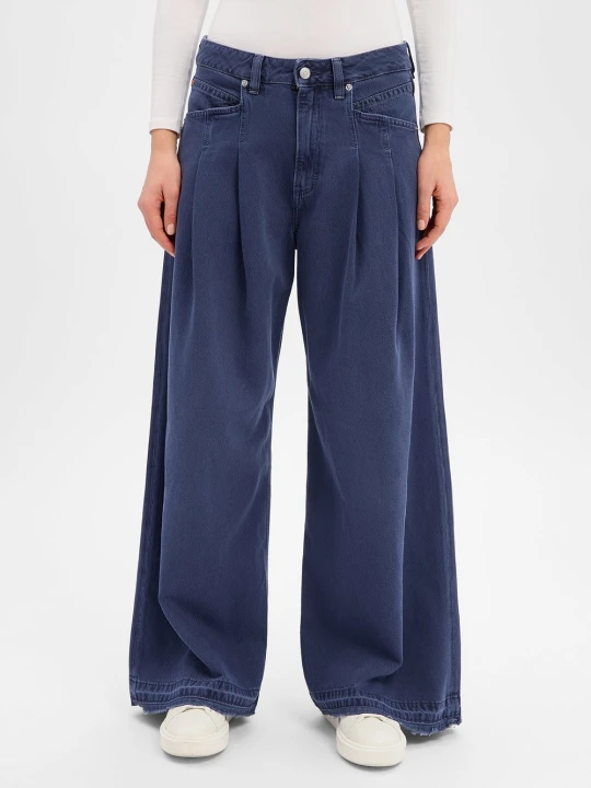 Zdjęcie produktu BOSS Orange Dżinsy workowate - slouchy Kobiety Jeansy niebieski