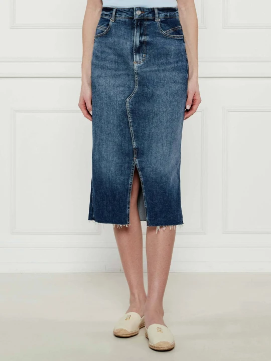 Zdjęcie produktu BOSS ORANGE Jeansowa spódnica granatowy