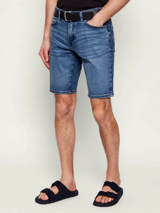 Zdjęcie produktu BOSS ORANGE Jeansowe szorty Re.Maine | Regular Fit niebieski