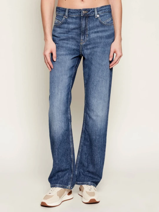 Zdjęcie produktu BOSS ORANGE Jeansy C_ADA HR 13.0 | Regular Fit | high rise granatowy