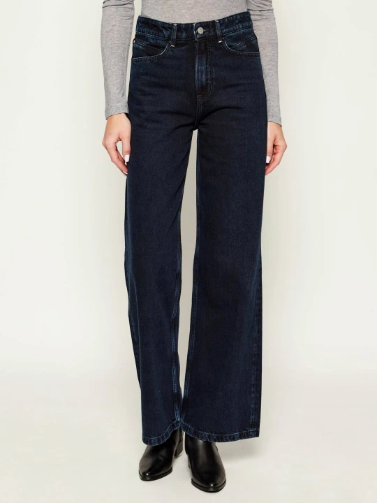 Zdjęcie produktu BOSS ORANGE Jeansy C_MARLENE HR 8.0 | flare fit granatowy
