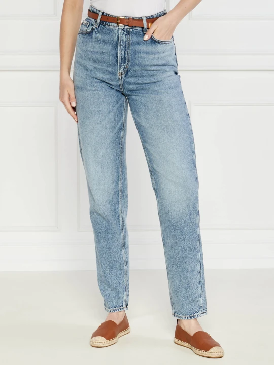 Zdjęcie produktu BOSS ORANGE Jeansy C_RUTH HR 5.0 | Mom Fit niebieski
