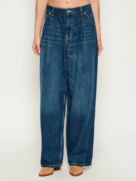 Zdjęcie produktu BOSS ORANGE Jeansy C_SLOUCHY PLTD MR | Loose fit granatowy