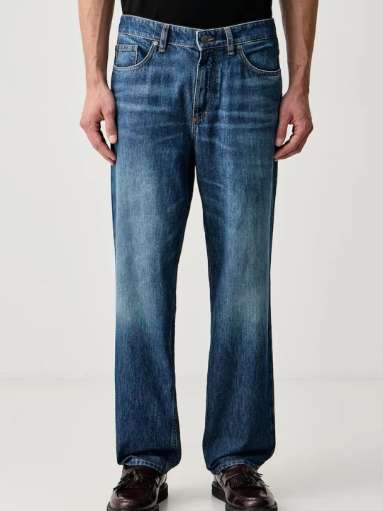 Zdjęcie produktu BOSS Orange jeansy relaxed fit męskie KEYES-4 BO niebieski