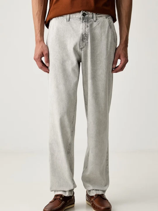 Zdjęcie produktu BOSS Orange jeansy relaxed fit męskie Skye_Hybrid szary