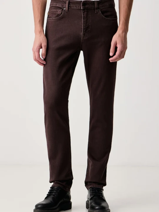 Zdjęcie produktu BOSS Orange jeansy slim fit męskie DELAWARE BO brązowy