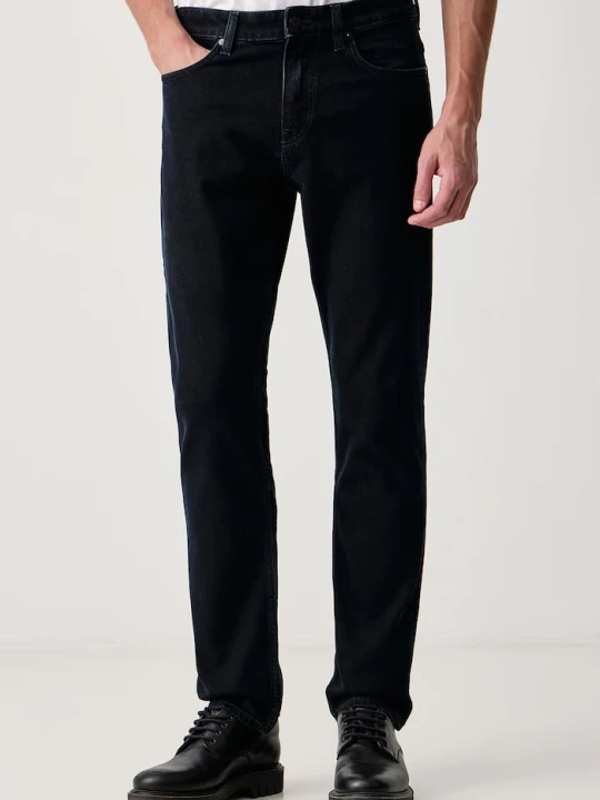 Zdjęcie produktu BOSS Orange jeansy slim fit męskie DELAWARE BO granatowy