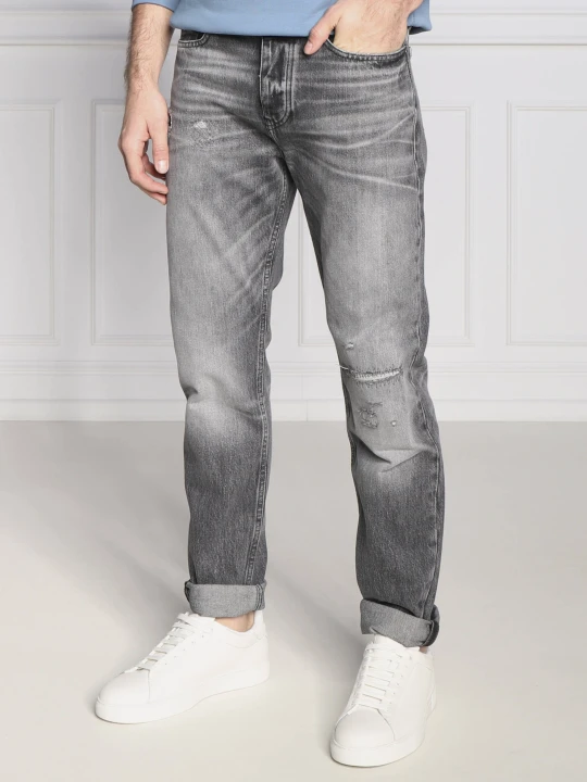 Zdjęcie produktu BOSS ORANGE Jeansy Taber | Tapered fit szary