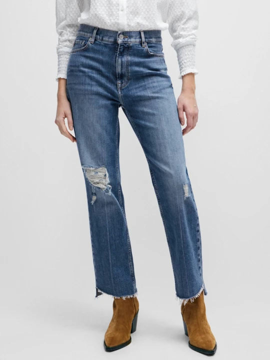 Zdjęcie produktu BOSS ORANGE Jeansy the ada | Straight fit | high rise