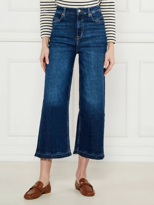 Zdjęcie produktu BOSS ORANGE Jeansy THE MARLENE | flare fit | high rise granatowy