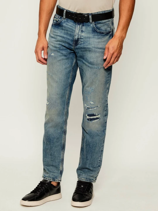 Zdjęcie produktu BOSS ORANGE Jeansy TROY | Tapered fit niebieski
