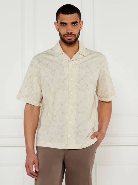 Zdjęcie produktu BOSS ORANGE Koszula Lapisy_M | Relaxed fit beżowy