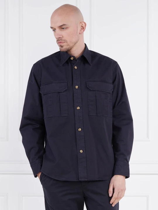 Zdjęcie produktu BOSS ORANGE Koszula Lisel 10237370 01 | Regular Fit granatowy
