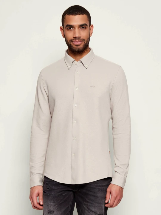 Zdjęcie produktu BOSS ORANGE Koszula Myjersey_M | Slim Fit szary