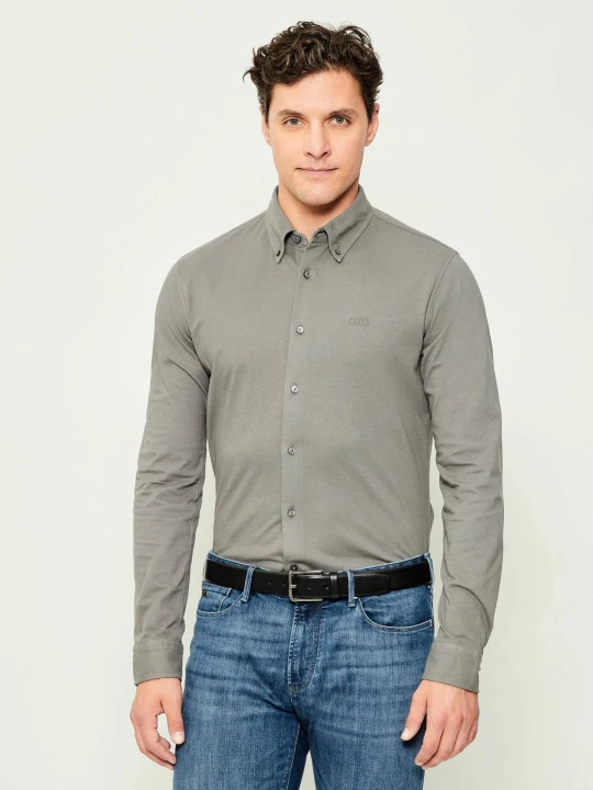 Zdjęcie produktu BOSS ORANGE Koszula Myjersey_M | Slim Fit szary