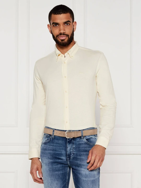 Zdjęcie produktu BOSS ORANGE Koszula Myjersey_ | Slim Fit kremowy