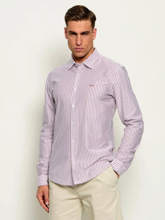 Zdjęcie produktu BOSS ORANGE Koszula Mysoft_2_M | Slim Fit czerwony