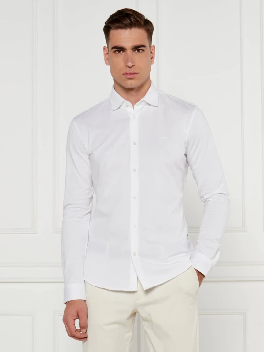Zdjęcie produktu BOSS ORANGE Koszula Mysoft | Slim Fit biały