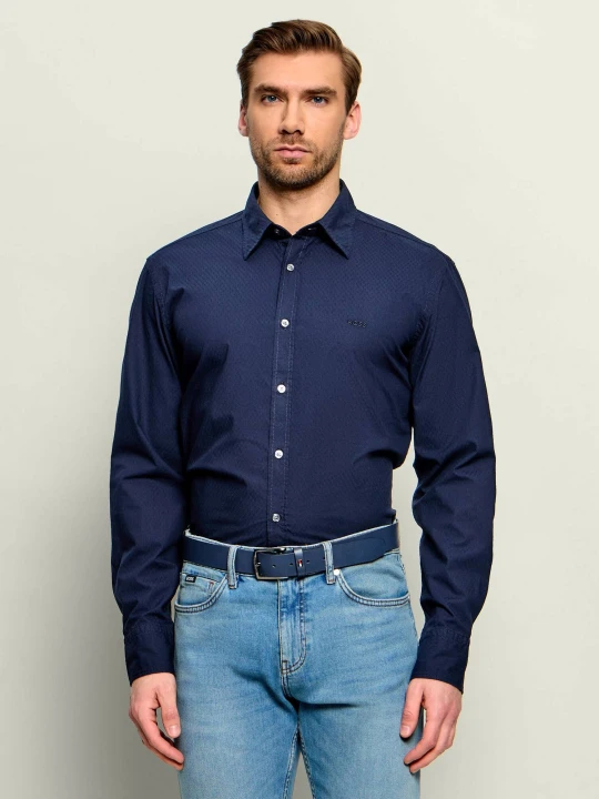 Zdjęcie produktu BOSS ORANGE Koszula Relegant_6_M | Regular Fit granatowy