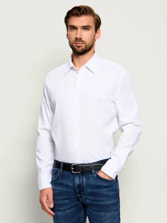 Zdjęcie produktu BOSS ORANGE Koszula Relegant_6_M | Regular Fit biały