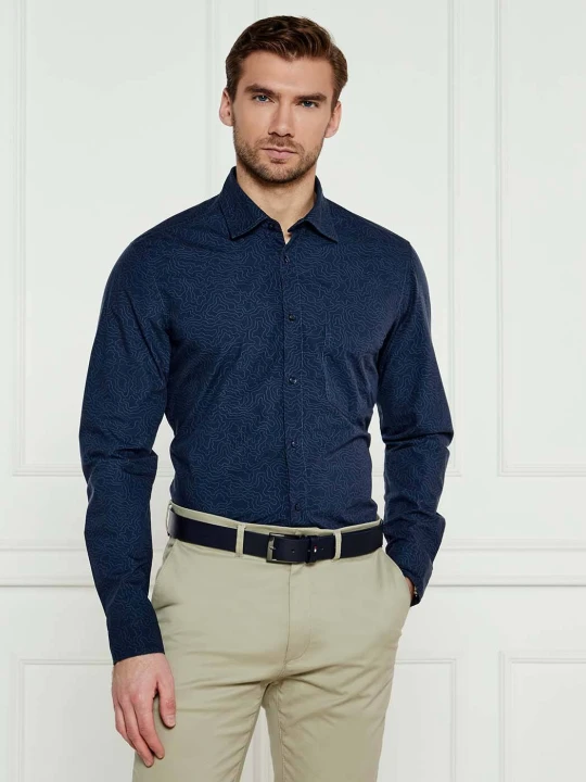 Zdjęcie produktu BOSS ORANGE Koszula Remiton_M | Regular Fit granatowy