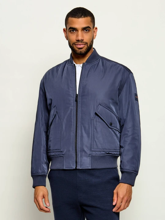 Zdjęcie produktu BOSS ORANGE Kurtka bomber Onorve2 | Regular Fit granatowy