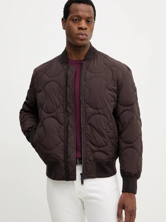 Zdjęcie produktu BOSS Orange kurtka bomber Ovalley brązowy