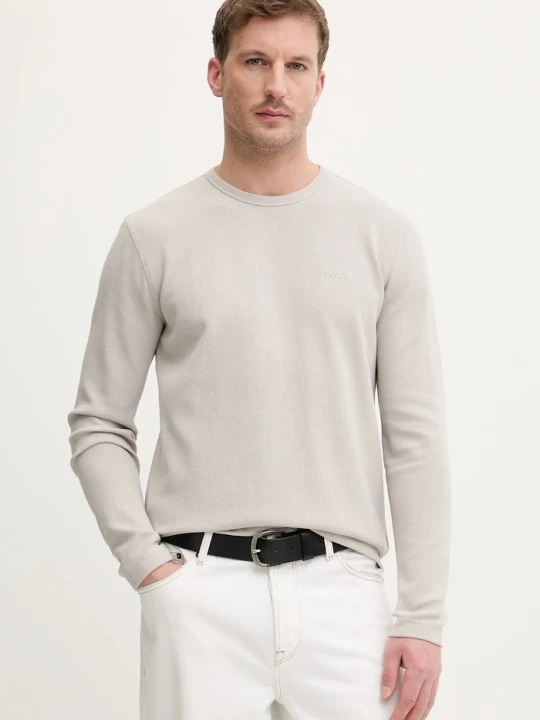 Zdjęcie produktu BOSS Orange longsleeve beżowy