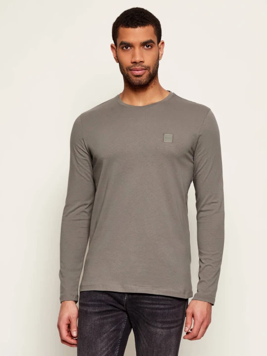 Zdjęcie produktu BOSS ORANGE Longsleeve Tacks | Regular Fit szary