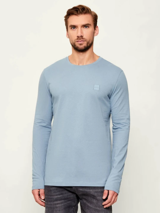 Zdjęcie produktu BOSS ORANGE Longsleeve Tacks | Regular Fit błękitny