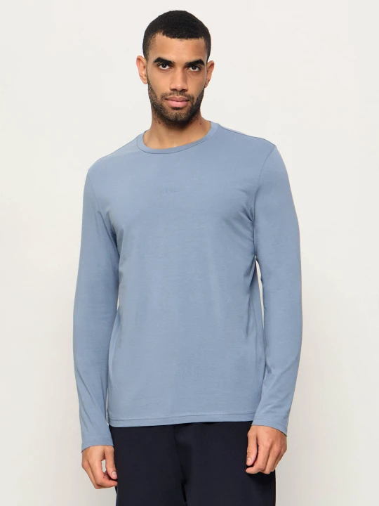 Zdjęcie produktu BOSS ORANGE Longsleeve TChark | Regular Fit błękitny