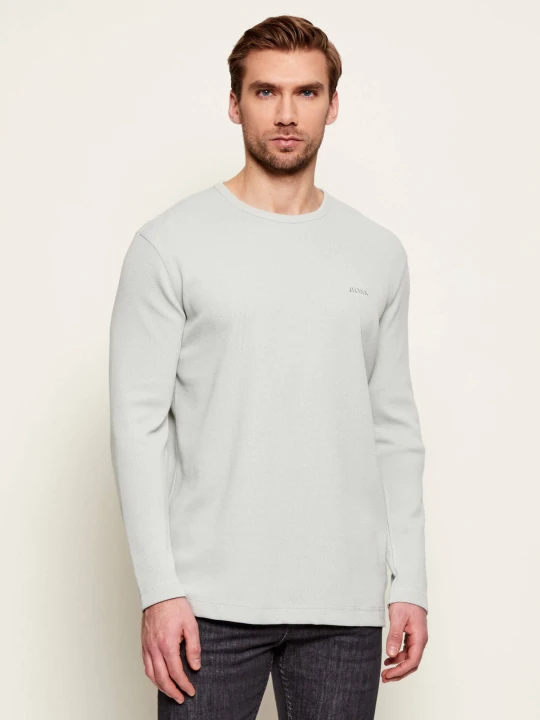 Zdjęcie produktu BOSS ORANGE Longsleeve Tempesto | Regular Fit szary