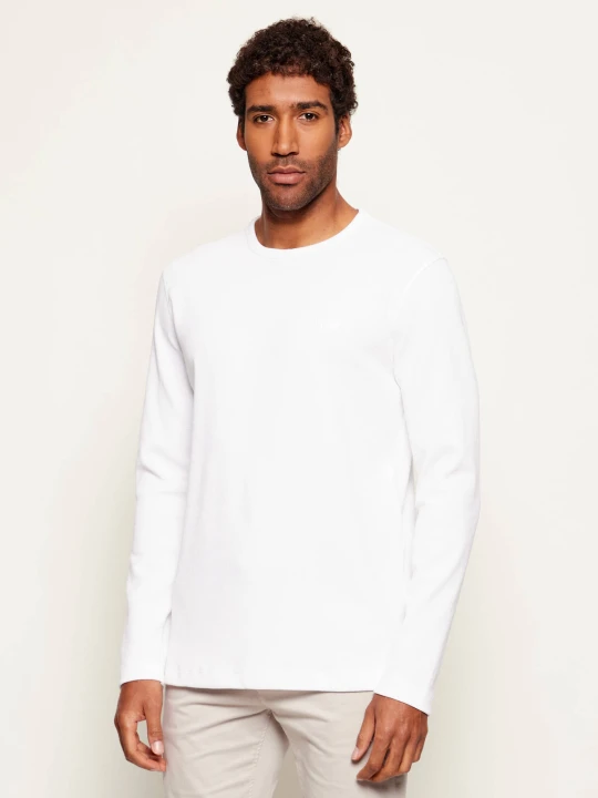 Zdjęcie produktu BOSS ORANGE Longsleeve Tempesto | Regular Fit biały