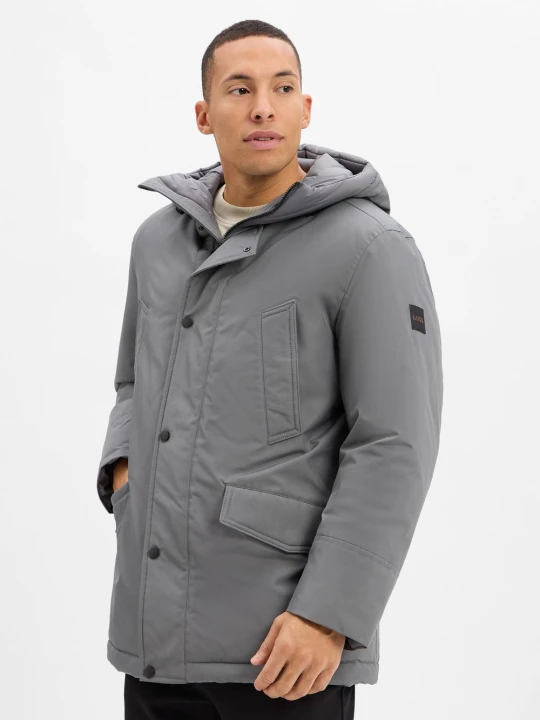 Zdjęcie produktu BOSS Orange Parka - Osiass1 Mężczyźni szary