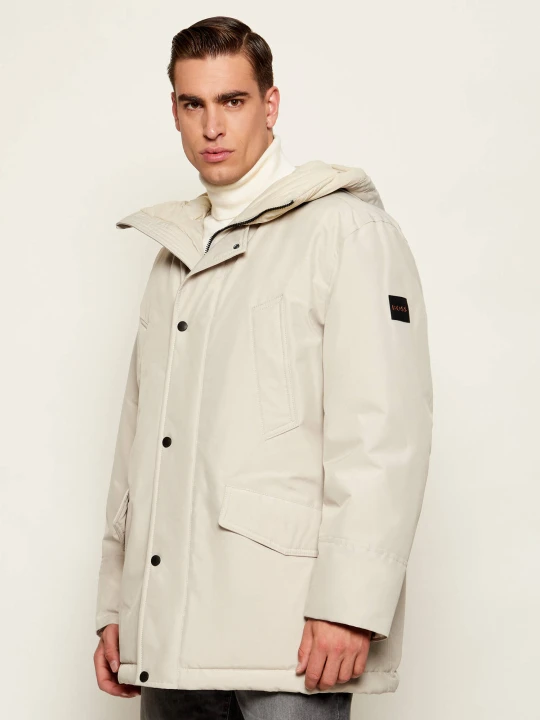 Zdjęcie produktu BOSS ORANGE Parka Osiass1 | Relaxed fit beżowy