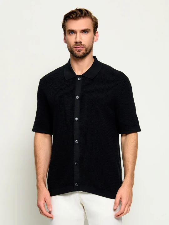 Zdjęcie produktu BOSS ORANGE Polo Akepalo | Relaxed fit czarny