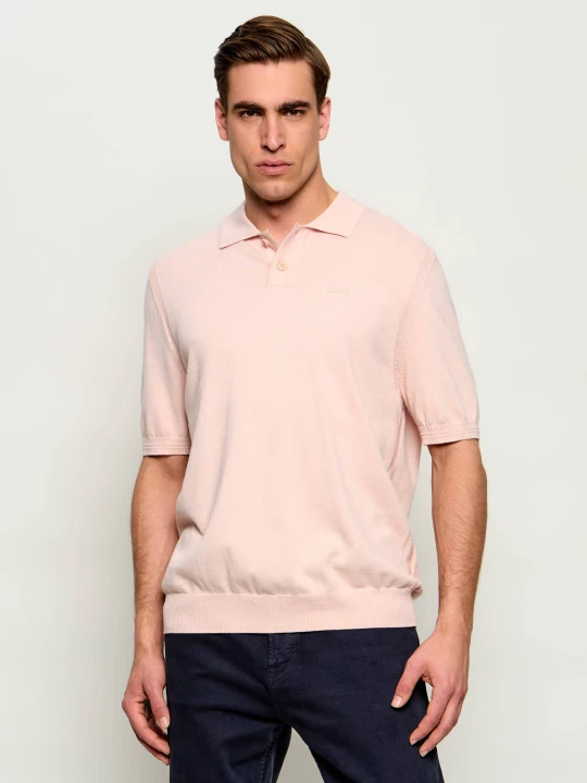 Zdjęcie produktu BOSS ORANGE Polo Asac_P | Regular Fit pudrowy róż
