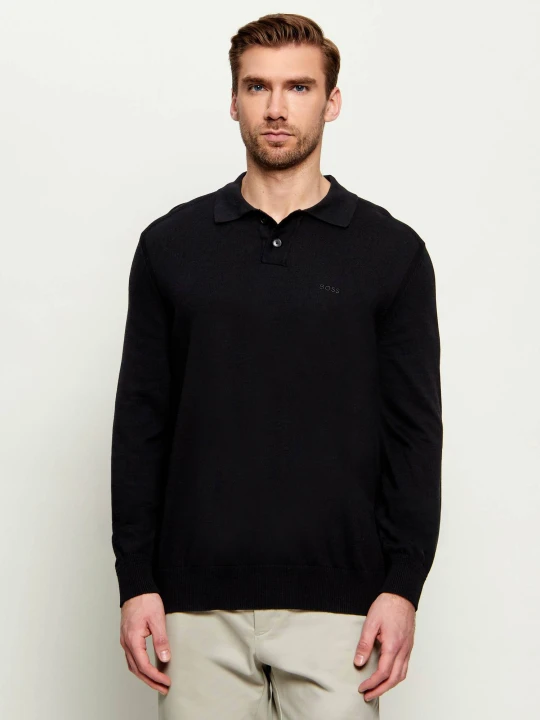 Zdjęcie produktu BOSS ORANGE Polo Asac_PL | Regular Fit czarny