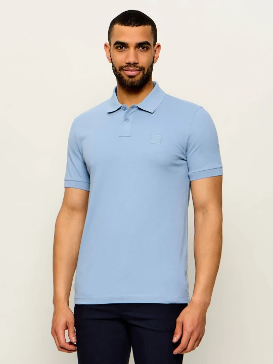Zdjęcie produktu BOSS ORANGE Polo Passenger | Slim Fit niebieski