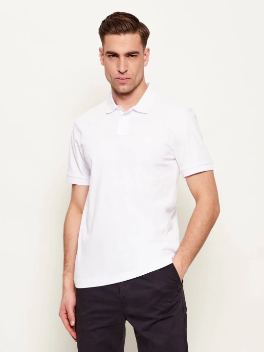 Zdjęcie produktu BOSS ORANGE Polo Passenger | Slim Fit biały
