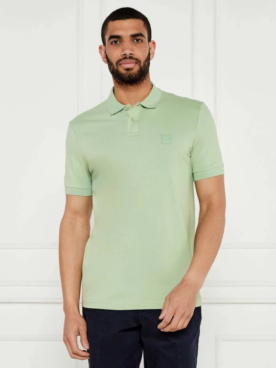 Zdjęcie produktu BOSS ORANGE Polo Passenger | Slim Fit zielony