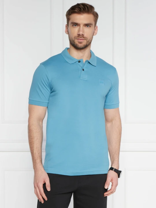 Zdjęcie produktu BOSS ORANGE Polo Passenger | Slim Fit niebieski