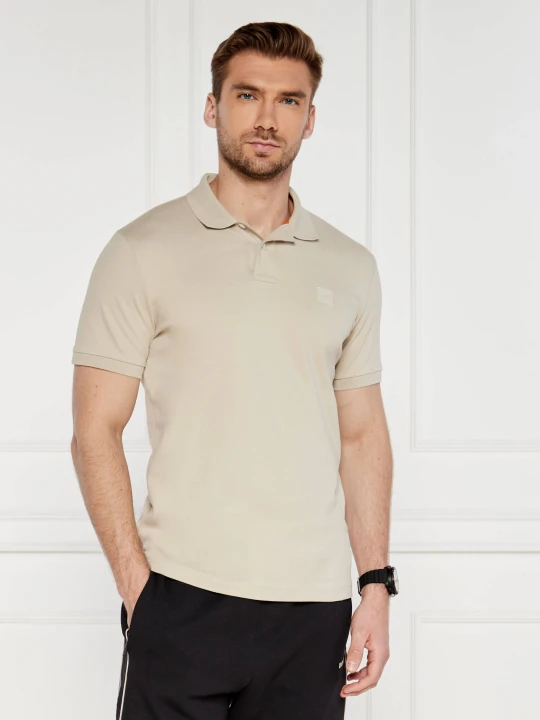 Zdjęcie produktu BOSS ORANGE Polo Passenger | Slim Fit beżowy