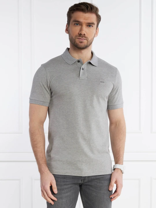 Zdjęcie produktu BOSS ORANGE Polo Passenger | Slim Fit szary