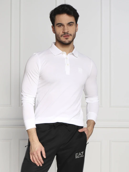 Zdjęcie produktu BOSS ORANGE Polo Passerby | Slim Fit biały