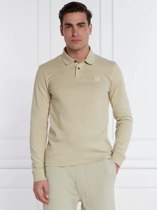 Zdjęcie produktu BOSS ORANGE Polo Passerby | Slim Fit beżowy